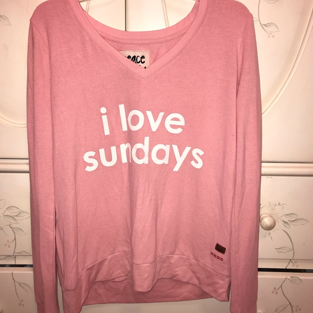 Vneck sweatshirt